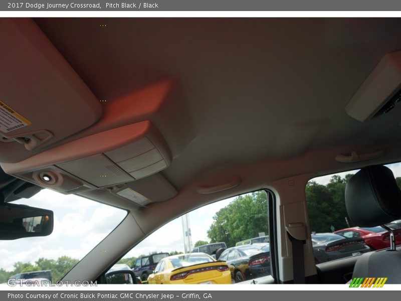 Pitch Black / Black 2017 Dodge Journey Crossroad