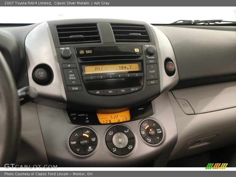 Classic Silver Metallic / Ash Gray 2007 Toyota RAV4 Limited