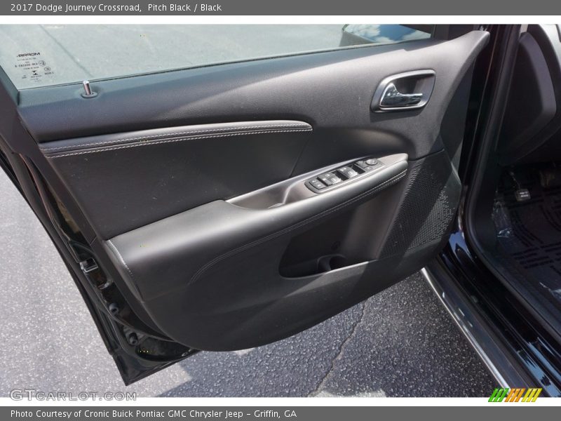 Pitch Black / Black 2017 Dodge Journey Crossroad
