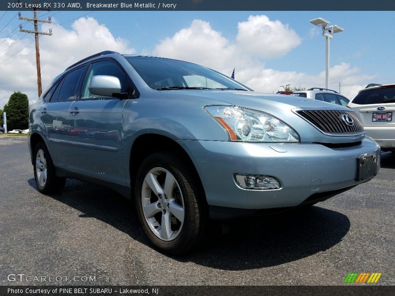 Breakwater Blue Metallic / Ivory 2005 Lexus RX 330 AWD