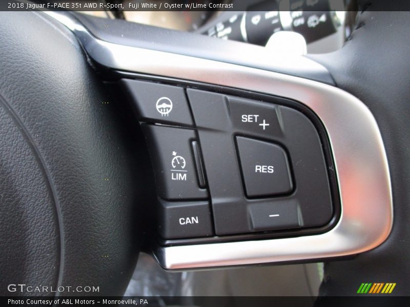 Controls of 2018 F-PACE 35t AWD R-Sport
