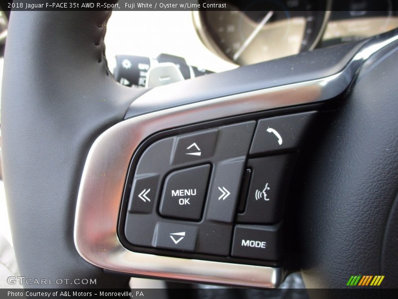 Controls of 2018 F-PACE 35t AWD R-Sport