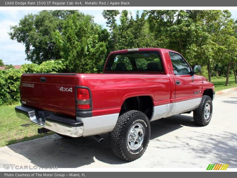 Metallic Red / Agate Black 1999 Dodge Ram 1500 ST Regular Cab 4x4