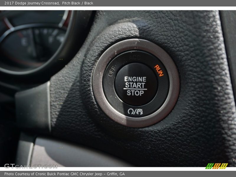 Pitch Black / Black 2017 Dodge Journey Crossroad