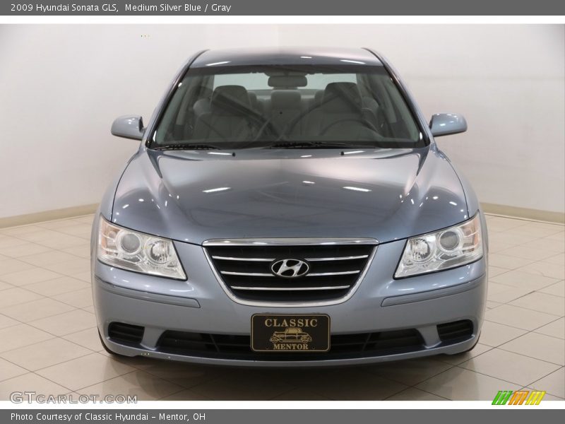 Medium Silver Blue / Gray 2009 Hyundai Sonata GLS