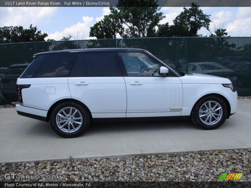 Fuji White / Ebony/Cirrus 2017 Land Rover Range Rover