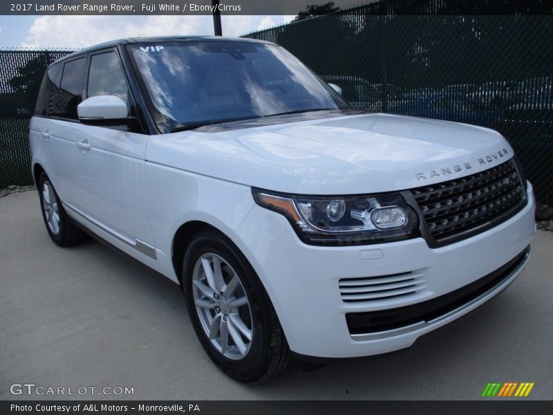 Fuji White / Ebony/Cirrus 2017 Land Rover Range Rover