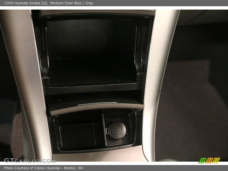 Medium Silver Blue / Gray 2009 Hyundai Sonata GLS