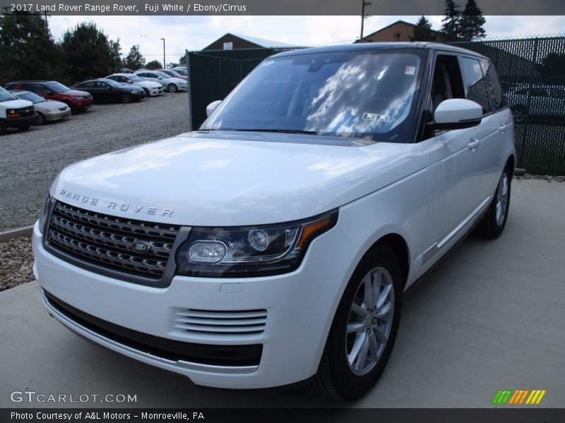 Fuji White / Ebony/Cirrus 2017 Land Rover Range Rover