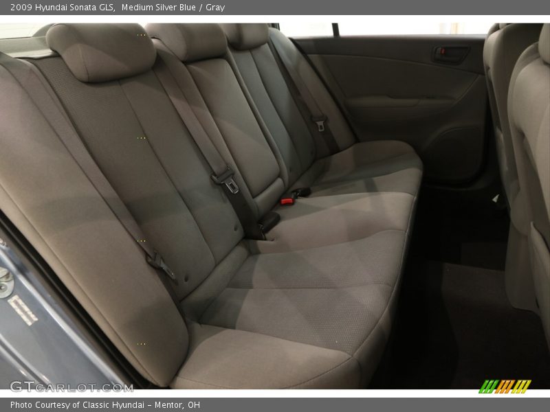 Medium Silver Blue / Gray 2009 Hyundai Sonata GLS