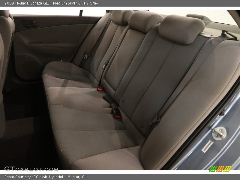 Medium Silver Blue / Gray 2009 Hyundai Sonata GLS