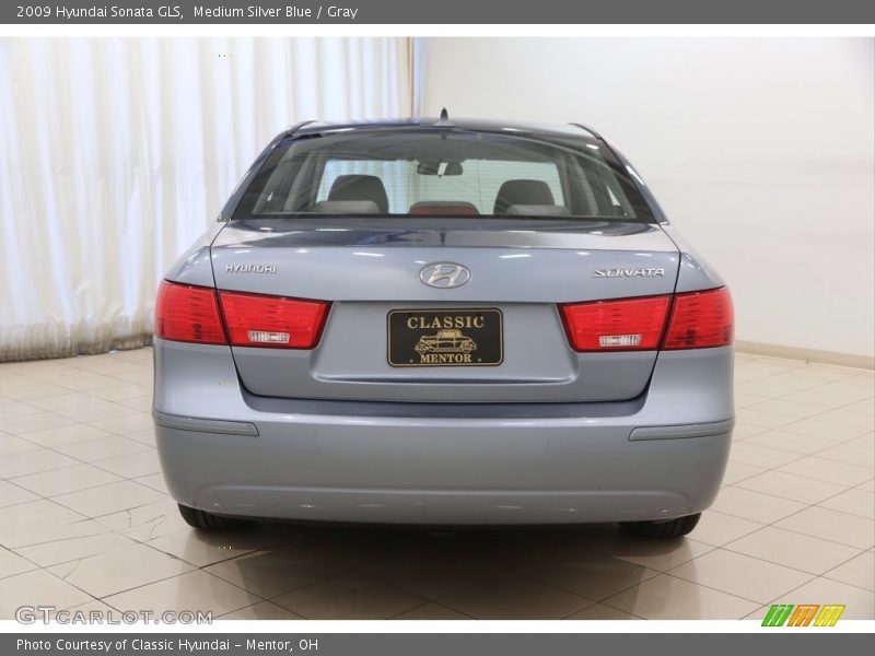Medium Silver Blue / Gray 2009 Hyundai Sonata GLS
