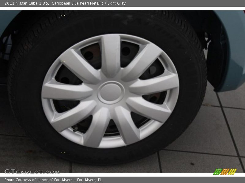 Caribbean Blue Pearl Metallic / Light Gray 2011 Nissan Cube 1.8 S