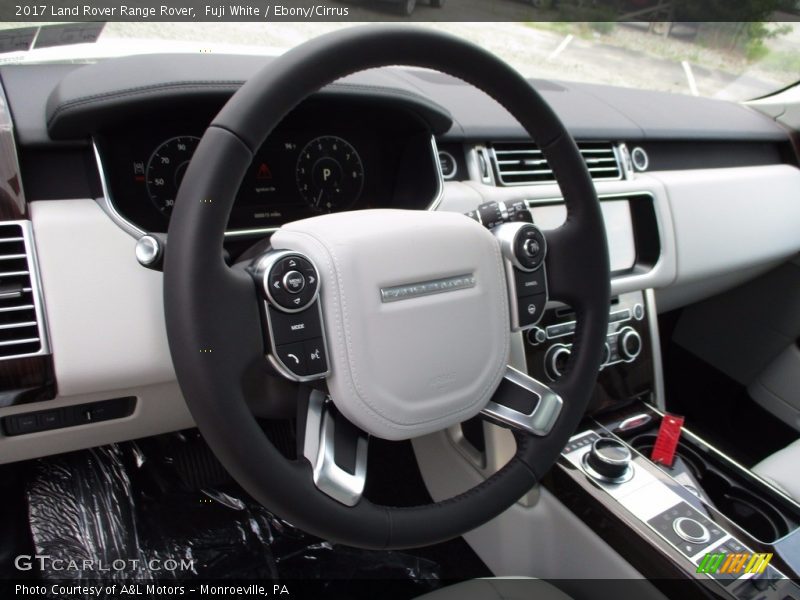 Fuji White / Ebony/Cirrus 2017 Land Rover Range Rover