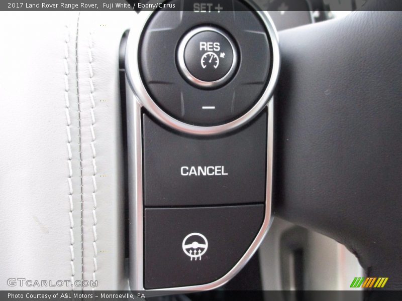Fuji White / Ebony/Cirrus 2017 Land Rover Range Rover