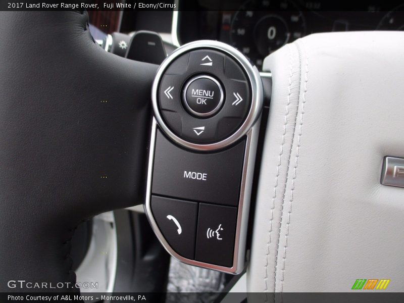 Fuji White / Ebony/Cirrus 2017 Land Rover Range Rover