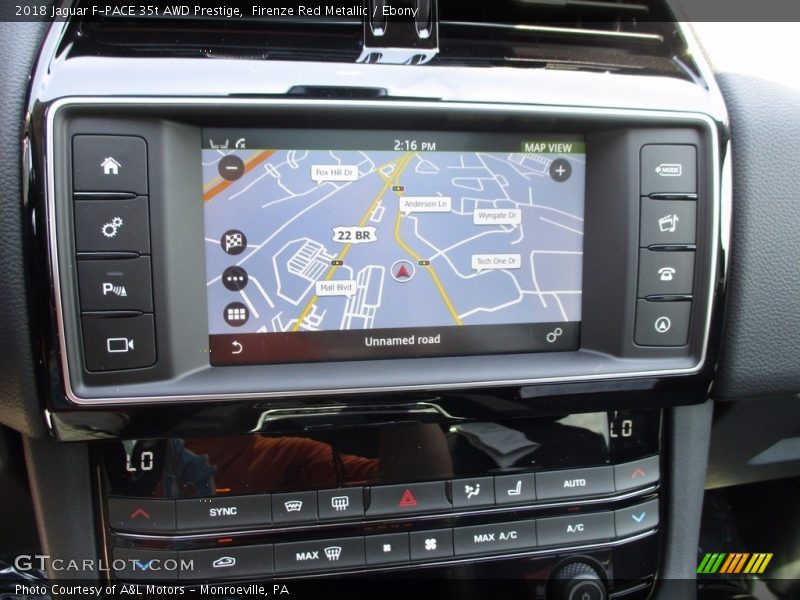 Firenze Red Metallic / Ebony 2018 Jaguar F-PACE 35t AWD Prestige