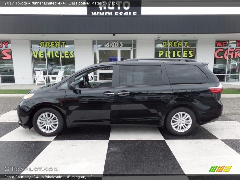 Classic Silver Metallic / Black 2017 Toyota 4Runner Limited 4x4