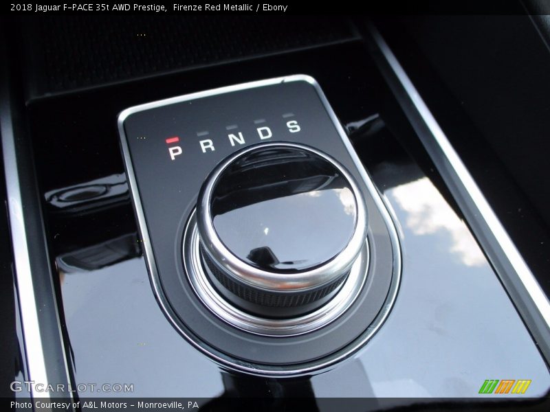 Firenze Red Metallic / Ebony 2018 Jaguar F-PACE 35t AWD Prestige