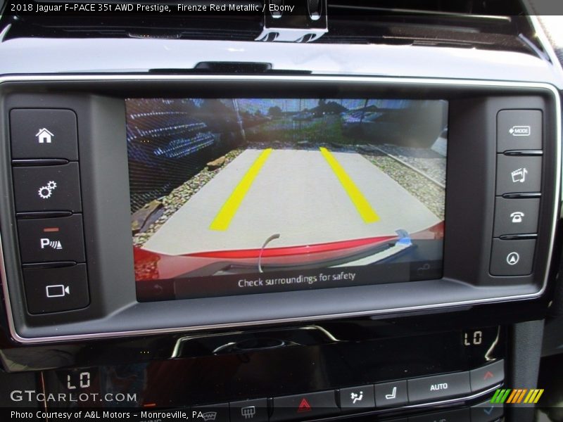 Firenze Red Metallic / Ebony 2018 Jaguar F-PACE 35t AWD Prestige