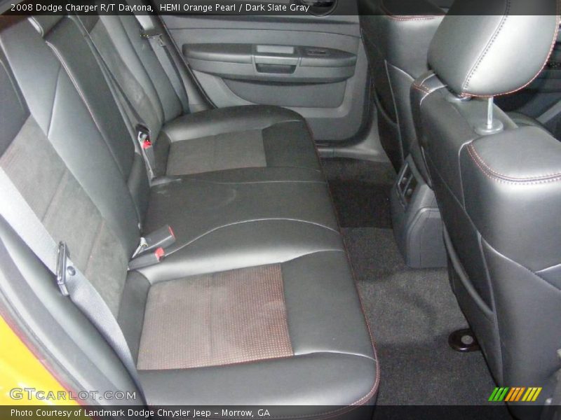 HEMI Orange Pearl / Dark Slate Gray 2008 Dodge Charger R/T Daytona