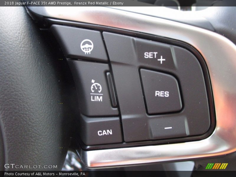Firenze Red Metallic / Ebony 2018 Jaguar F-PACE 35t AWD Prestige