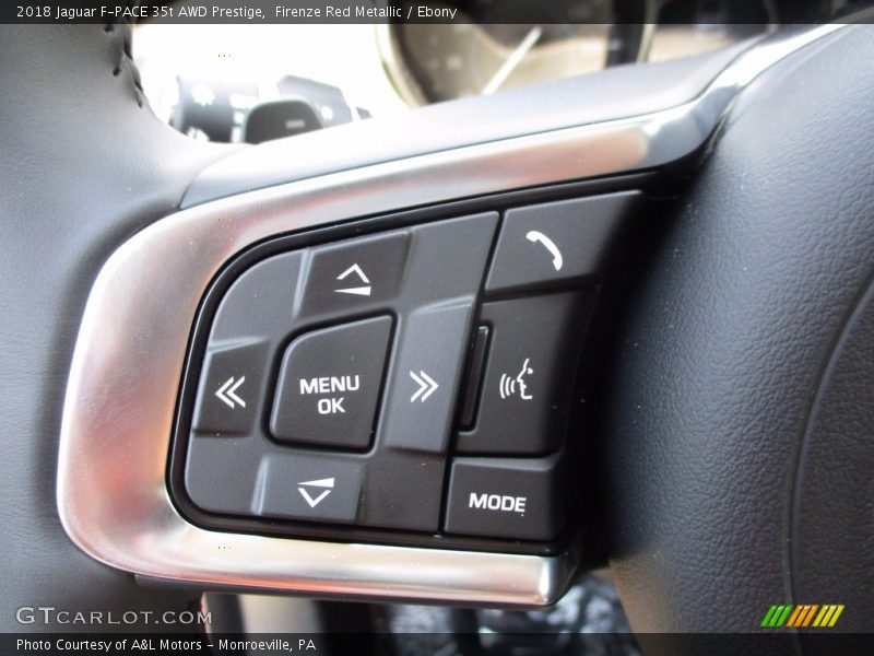 Firenze Red Metallic / Ebony 2018 Jaguar F-PACE 35t AWD Prestige