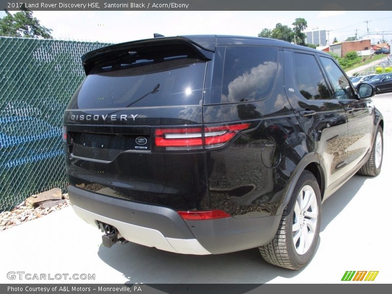Santorini Black / Acorn/Ebony 2017 Land Rover Discovery HSE