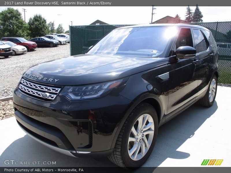 Santorini Black / Acorn/Ebony 2017 Land Rover Discovery HSE