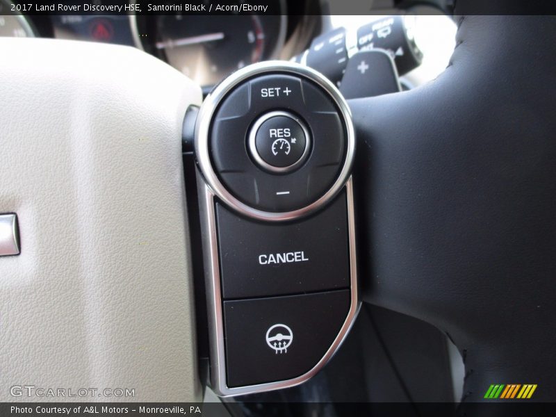 Santorini Black / Acorn/Ebony 2017 Land Rover Discovery HSE