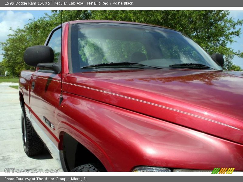 Metallic Red / Agate Black 1999 Dodge Ram 1500 ST Regular Cab 4x4