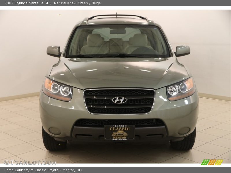 Natural Khaki Green / Beige 2007 Hyundai Santa Fe GLS