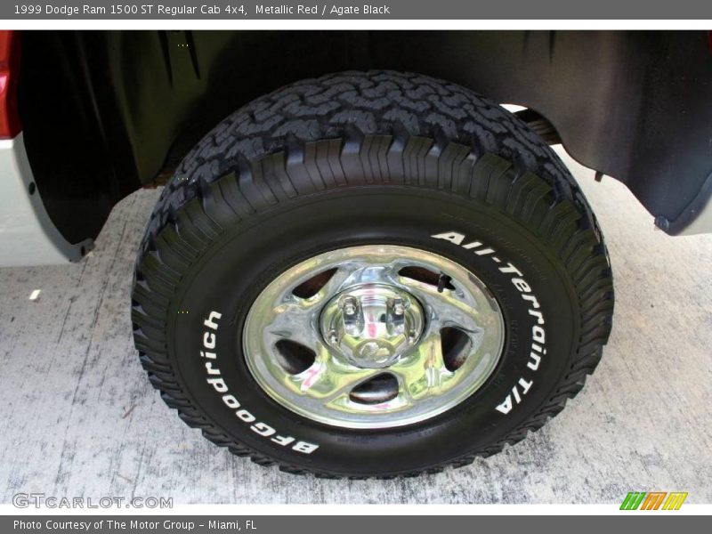 Metallic Red / Agate Black 1999 Dodge Ram 1500 ST Regular Cab 4x4