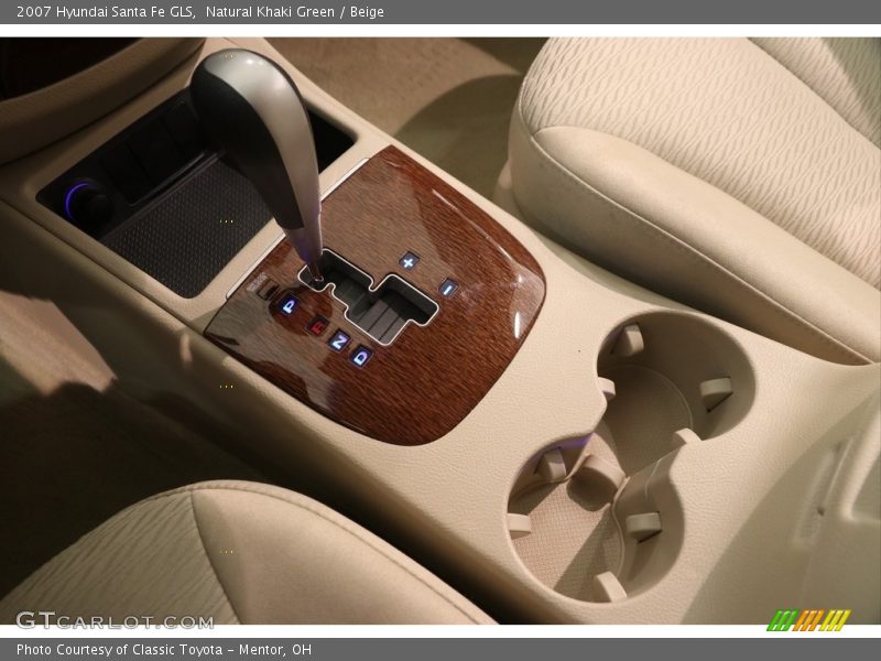 Natural Khaki Green / Beige 2007 Hyundai Santa Fe GLS