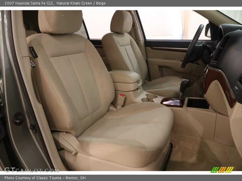 Natural Khaki Green / Beige 2007 Hyundai Santa Fe GLS