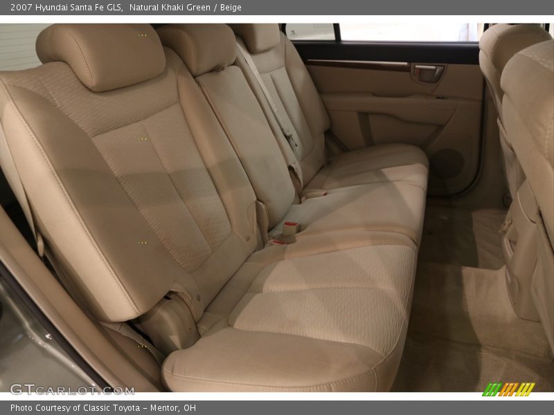 Natural Khaki Green / Beige 2007 Hyundai Santa Fe GLS