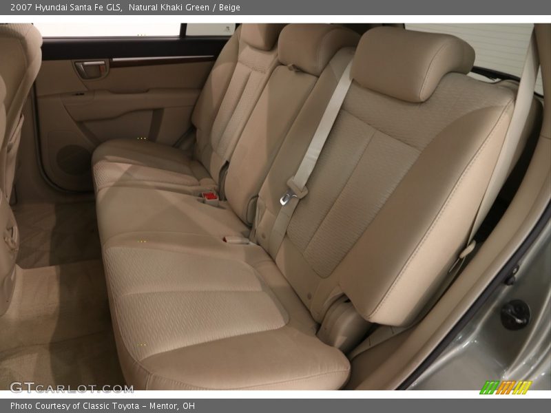 Natural Khaki Green / Beige 2007 Hyundai Santa Fe GLS