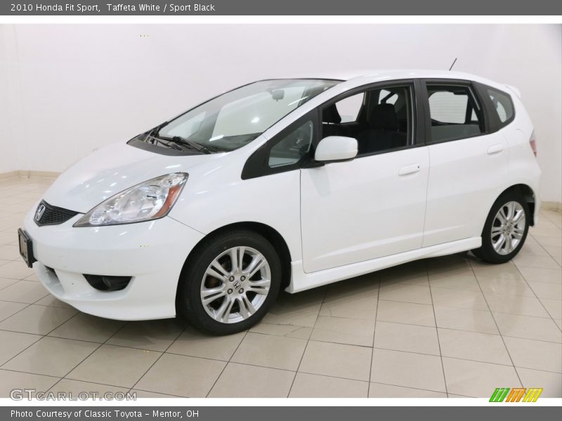Taffeta White / Sport Black 2010 Honda Fit Sport