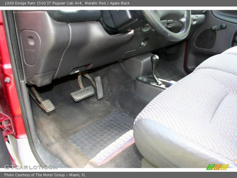 Metallic Red / Agate Black 1999 Dodge Ram 1500 ST Regular Cab 4x4