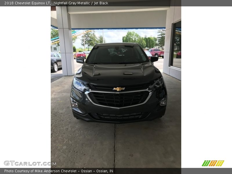 Nightfall Gray Metallic / Jet Black 2018 Chevrolet Equinox LT
