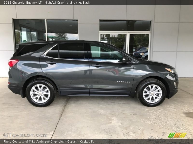 Nightfall Gray Metallic / Jet Black 2018 Chevrolet Equinox LT