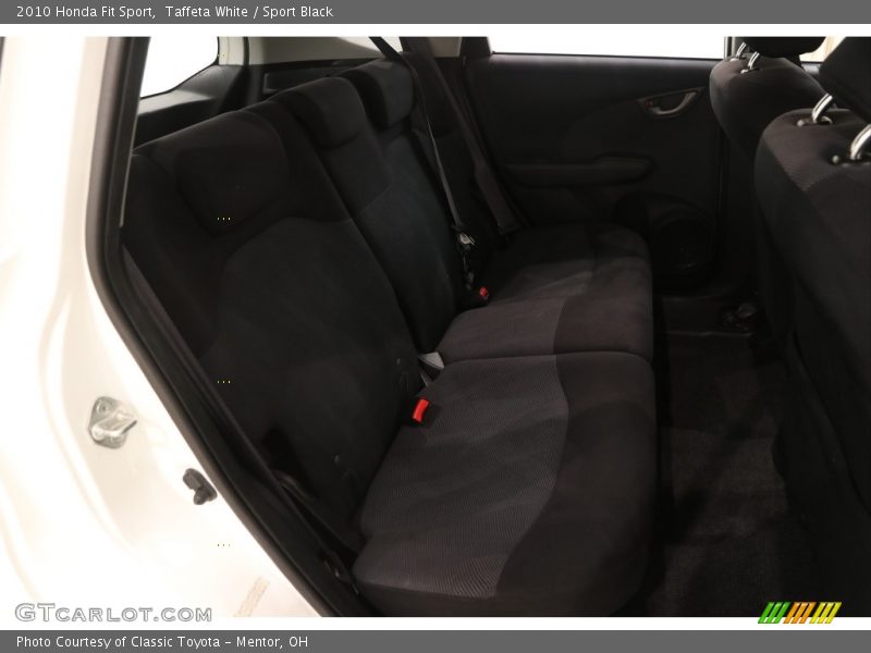 Taffeta White / Sport Black 2010 Honda Fit Sport