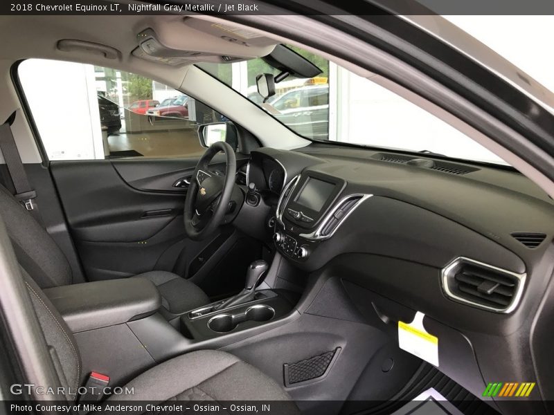 Nightfall Gray Metallic / Jet Black 2018 Chevrolet Equinox LT