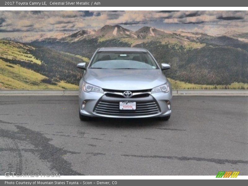 Celestial Silver Metallic / Ash 2017 Toyota Camry LE