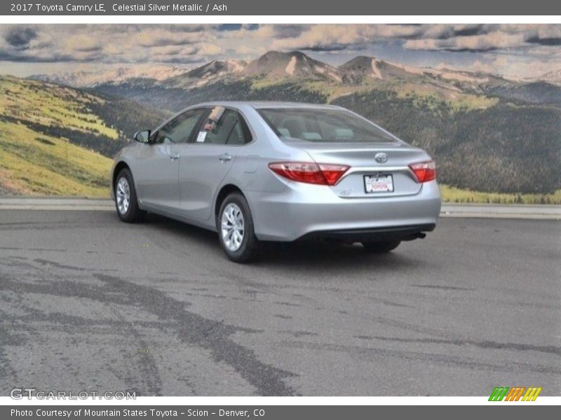 Celestial Silver Metallic / Ash 2017 Toyota Camry LE
