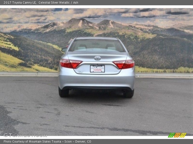 Celestial Silver Metallic / Ash 2017 Toyota Camry LE