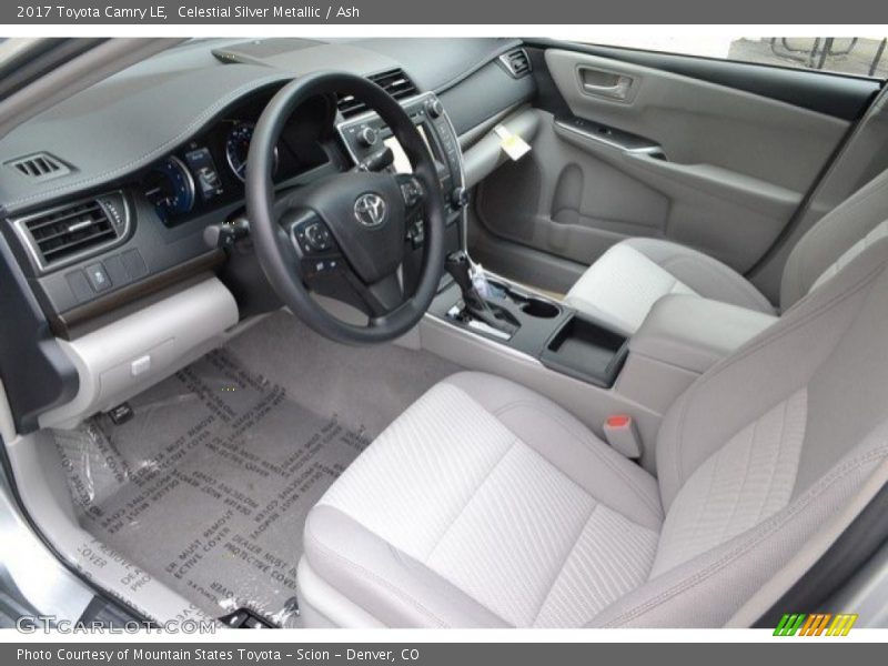 Celestial Silver Metallic / Ash 2017 Toyota Camry LE