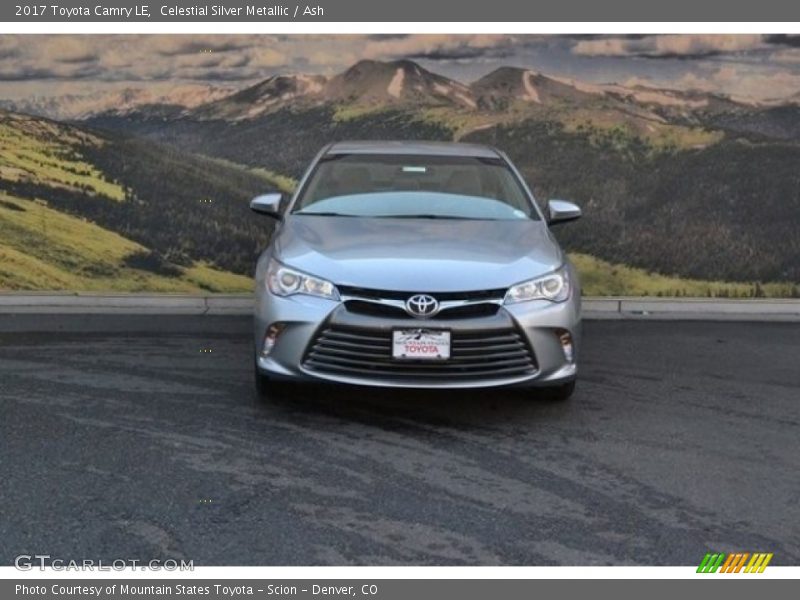 Celestial Silver Metallic / Ash 2017 Toyota Camry LE