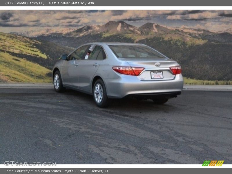 Celestial Silver Metallic / Ash 2017 Toyota Camry LE