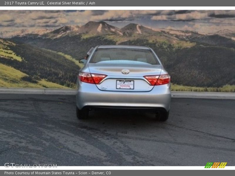 Celestial Silver Metallic / Ash 2017 Toyota Camry LE